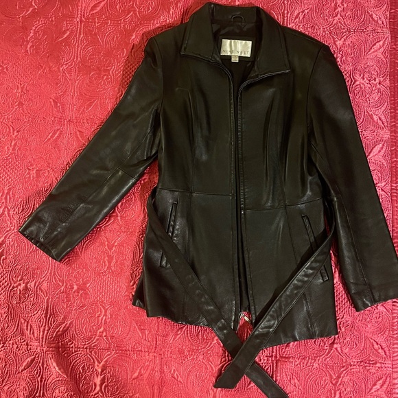 Vintage Nine West leather jacket - Picture 1 of 3